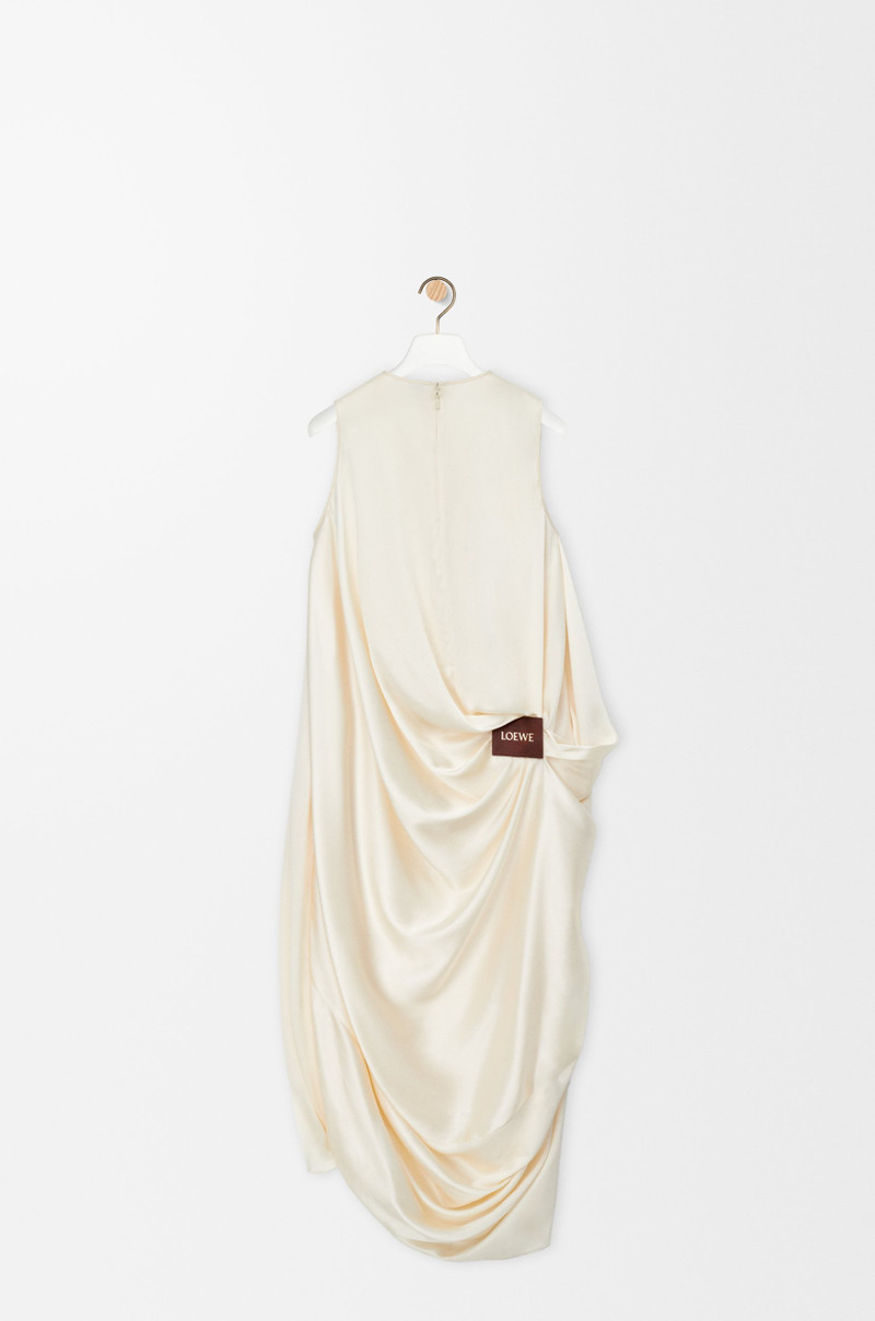 Loewe Draped dress in silk outlook