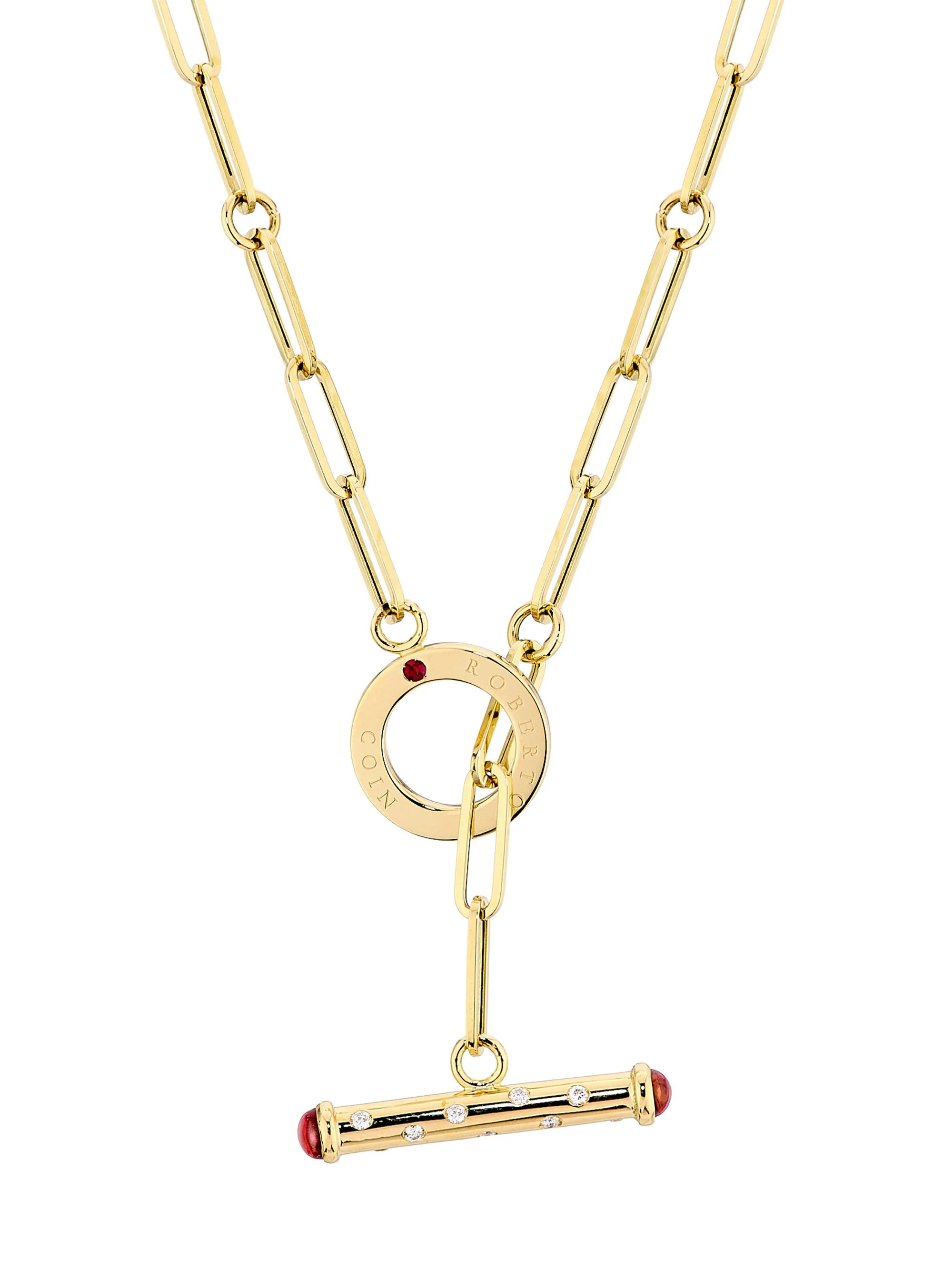 Women's Tiny Treasures 18K Yellow Gold & 0.11 TCW Diamond Link Chain Necklace - Yellow Gold - 1