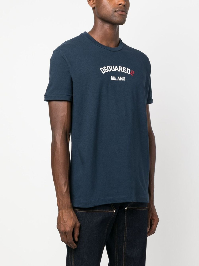 logo-print cotton T-shirt 3