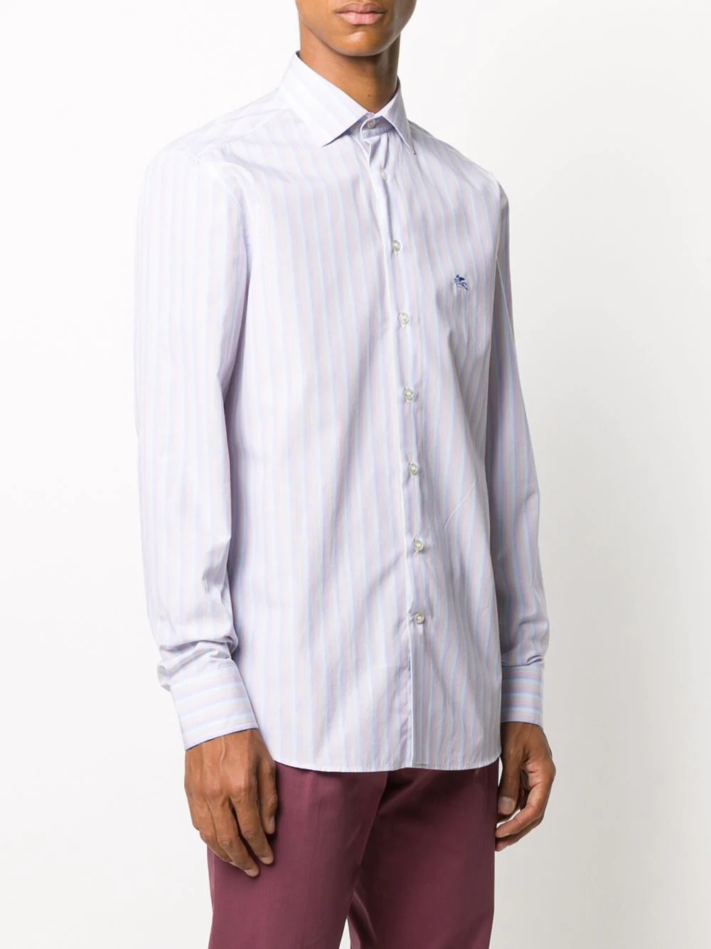 striped Pegaso cotton shirt - 3