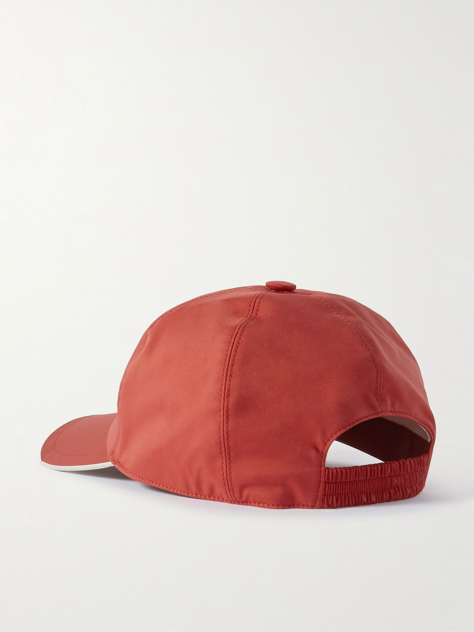 Logo-Embroidered Storm System® Shell Baseball Cap Orange - 3