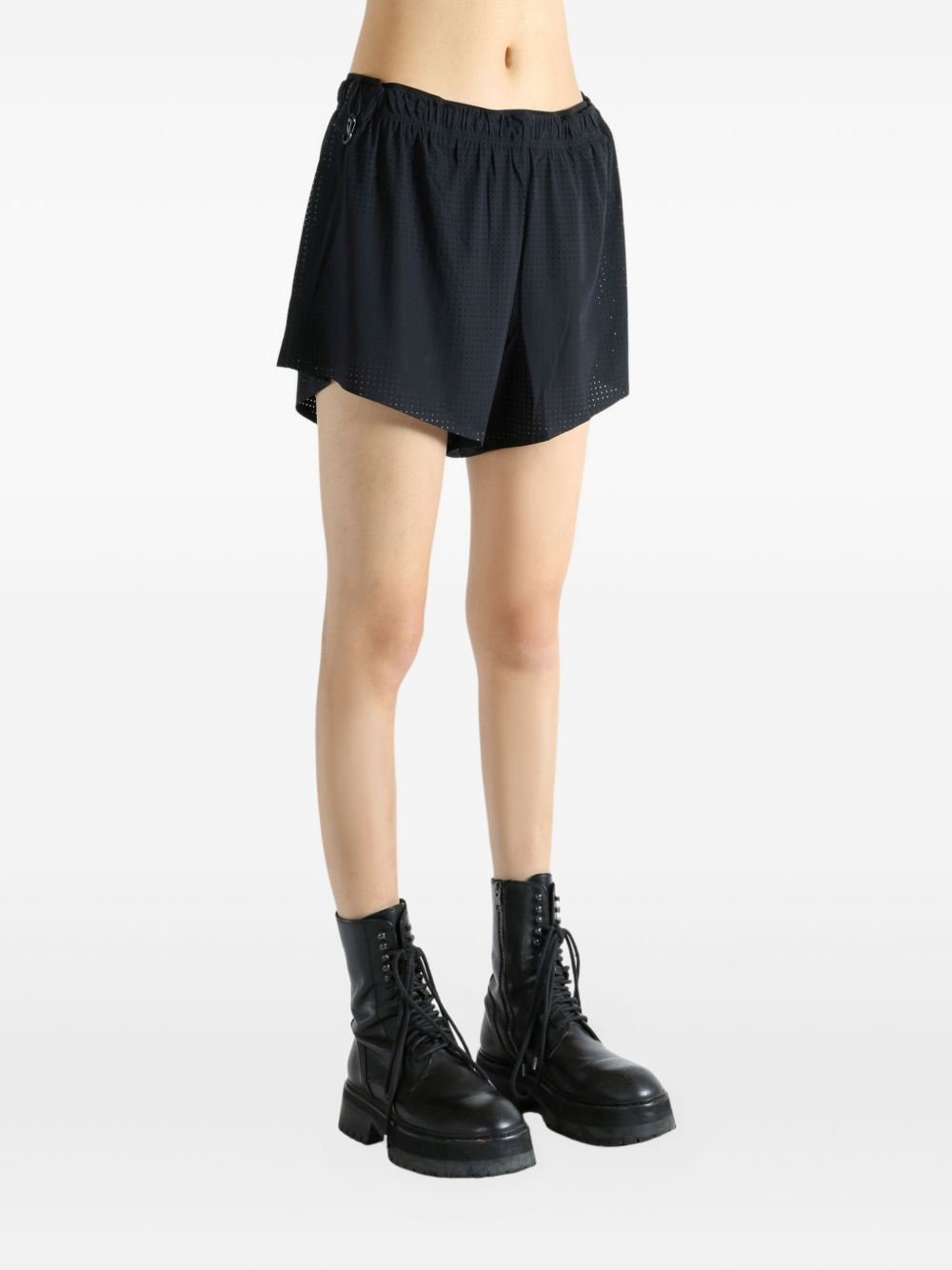 mesh-panel shorts - 3