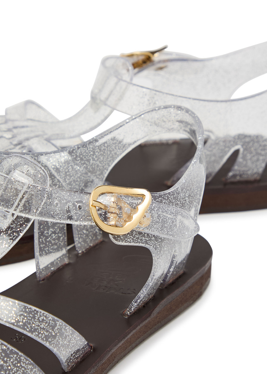 Ancient Greek Sandals Homeria Jelly Rubber Sandals - 4