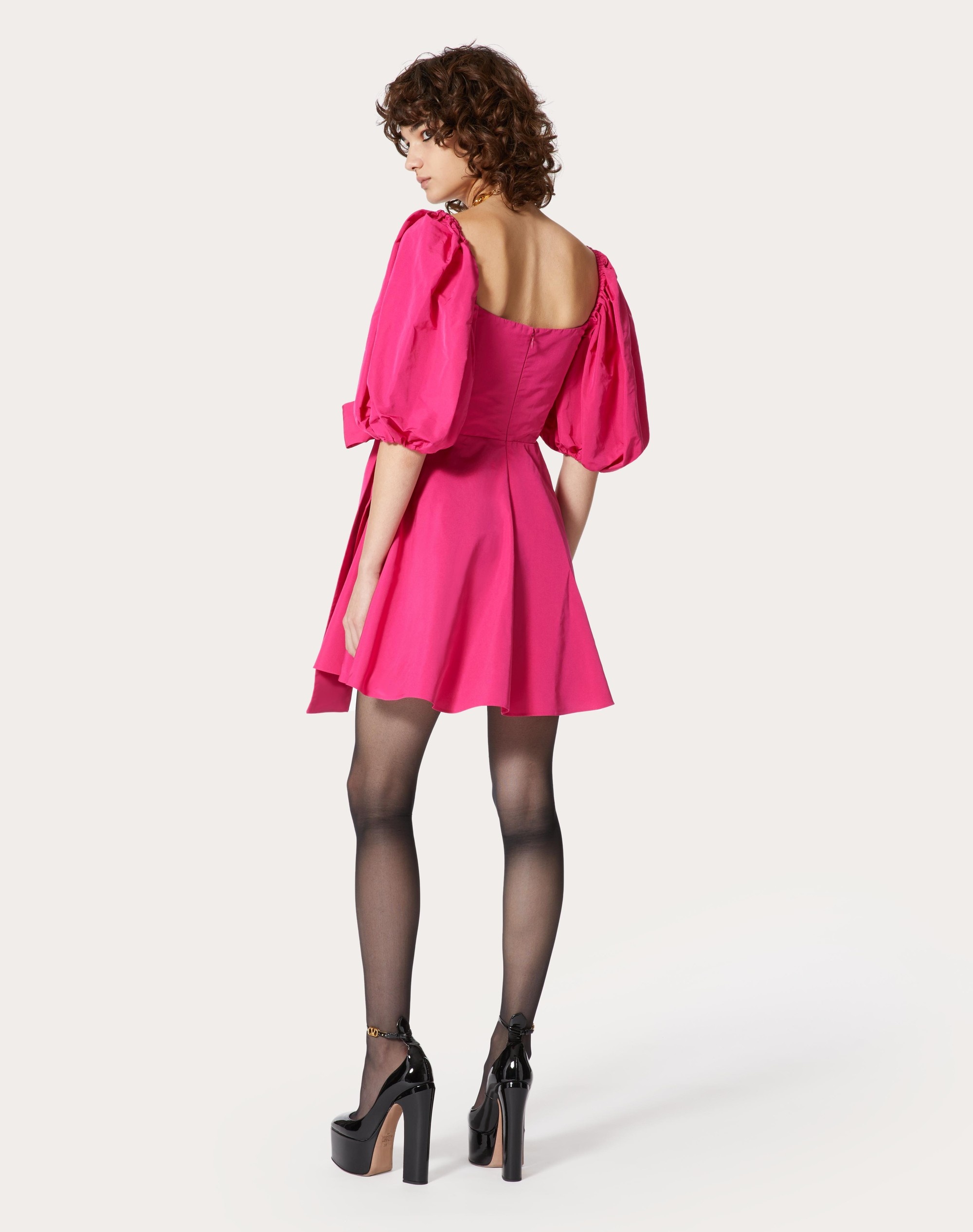 MICRO FAILLE DRESS - 4