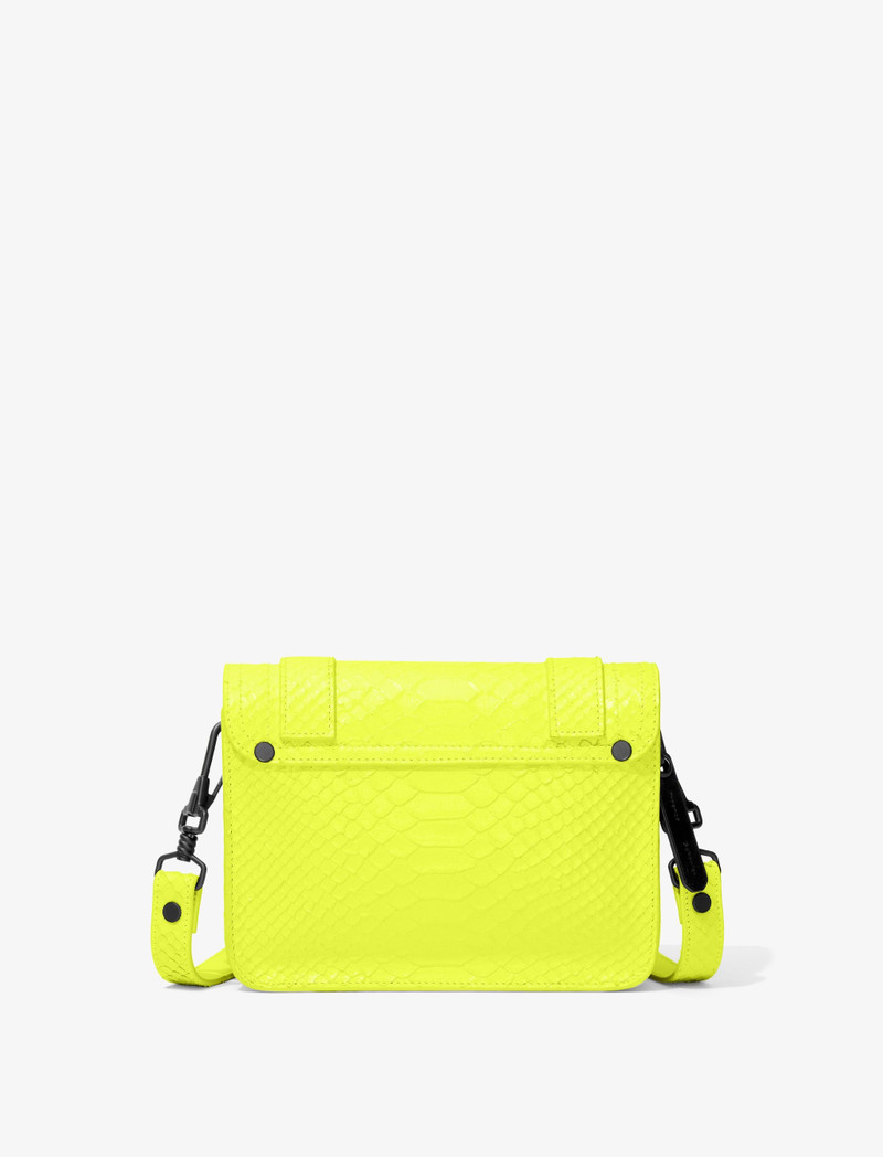 Carved Python PS1 Mini Crossbody Bag 4