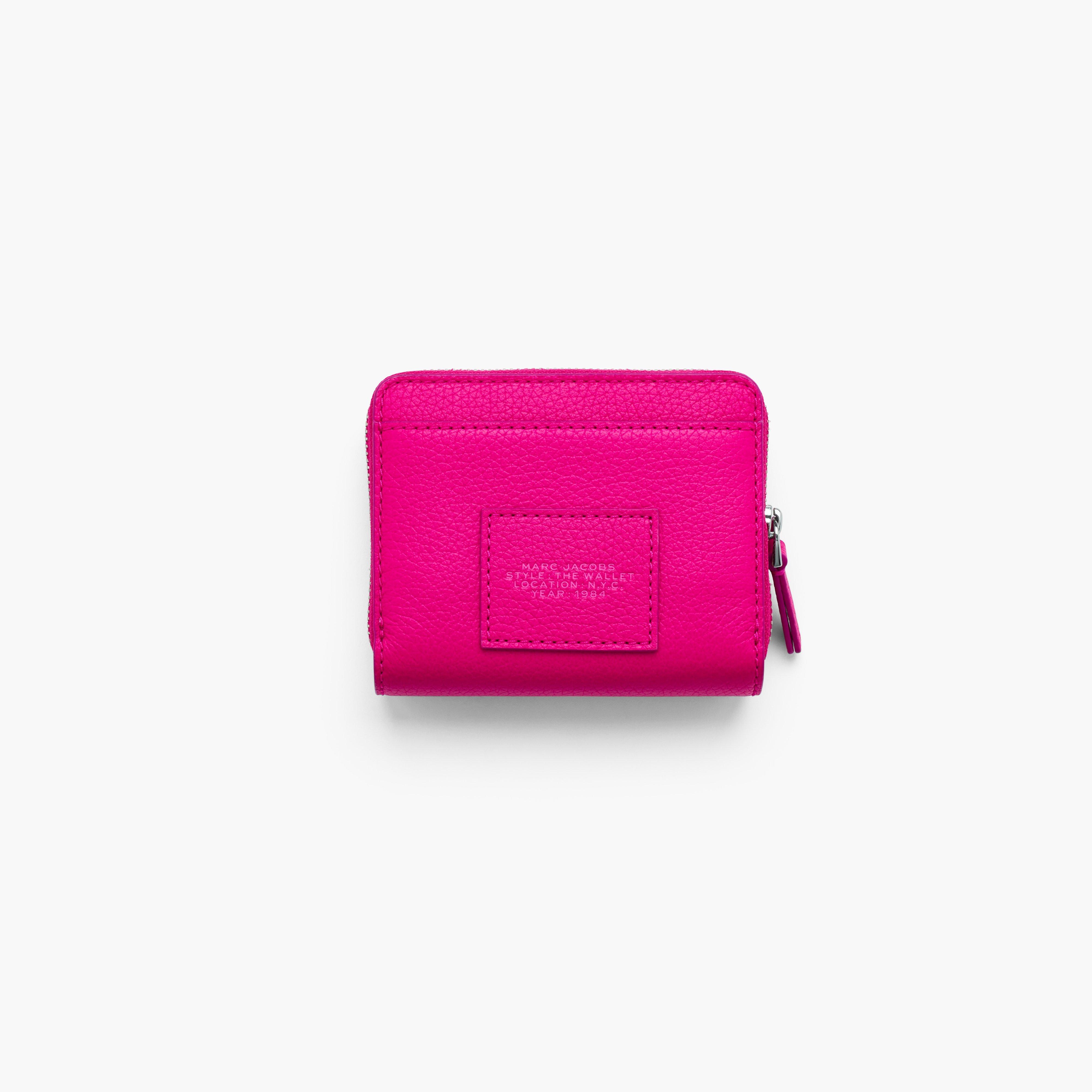 THE LEATHER MINI COMPACT WALLET - 3