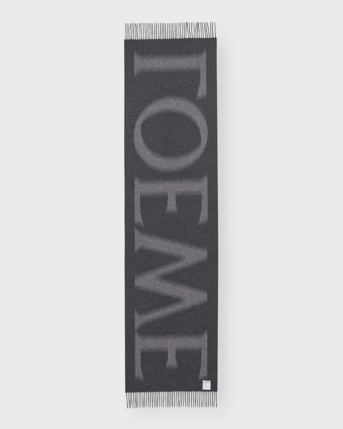 Blurred Wool-Cashmere Scarf - 4