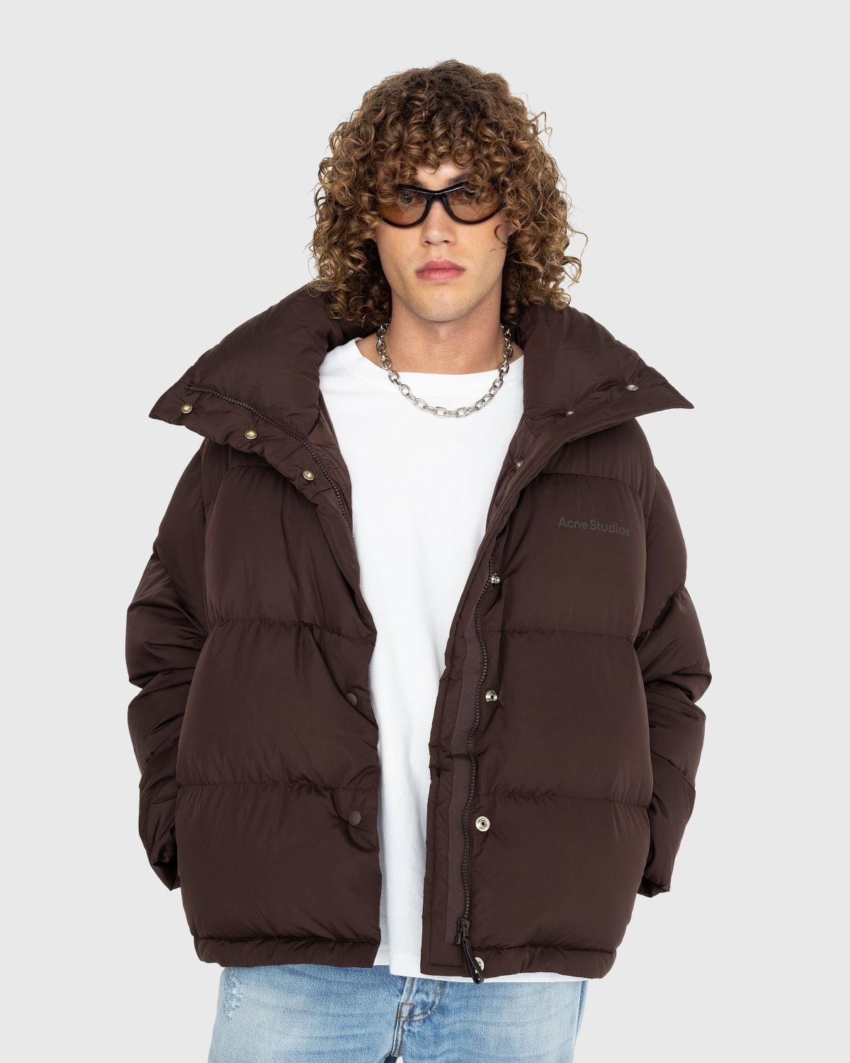 Acne Studios – Puffer Jacket Coffee Brown - 2