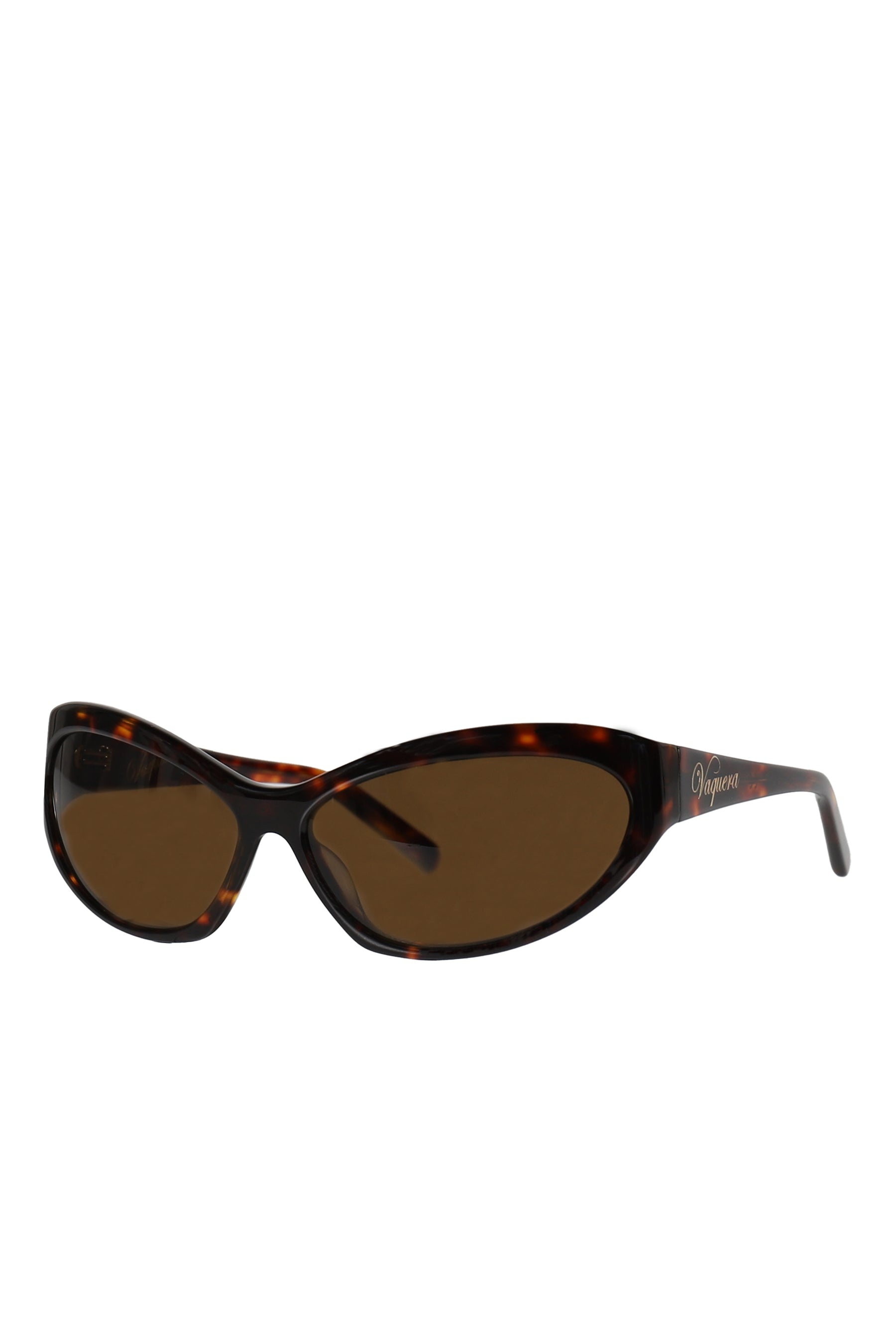 CAT EYE SUNGLASSES / BRW - 4