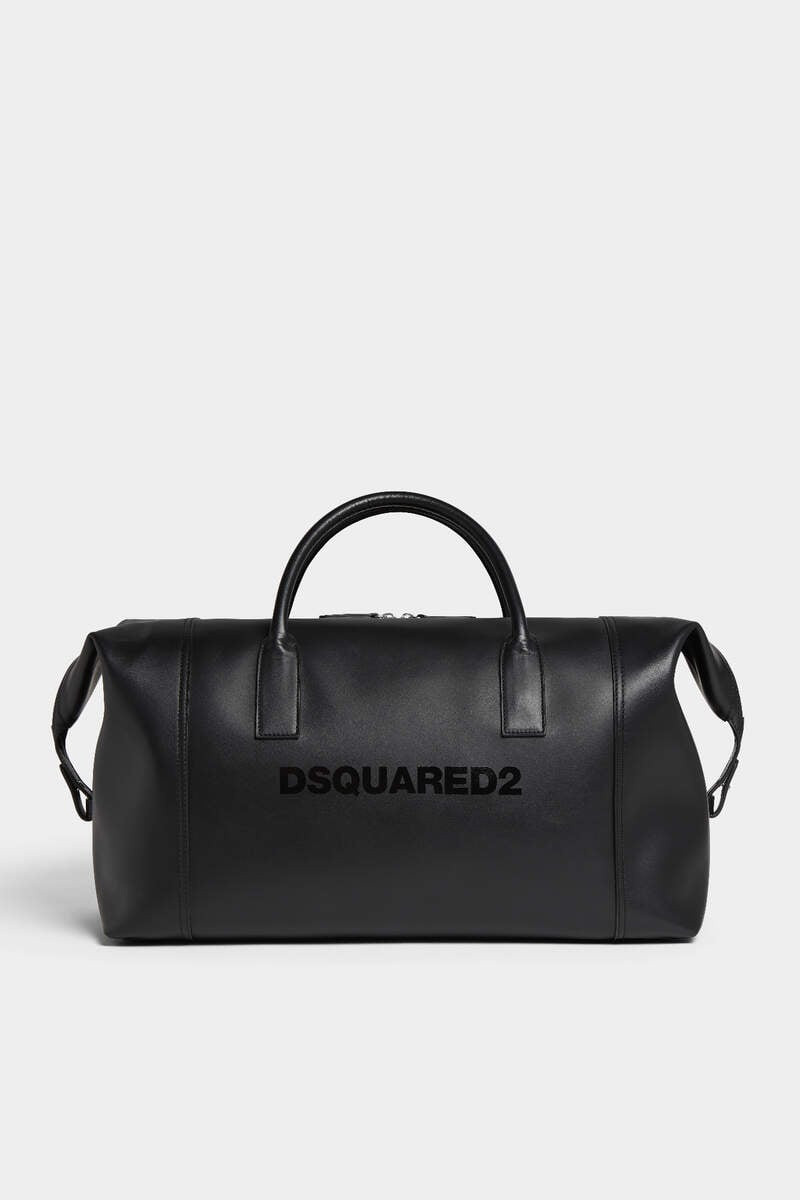 DEEP BLACK DUFFLE BAG 1