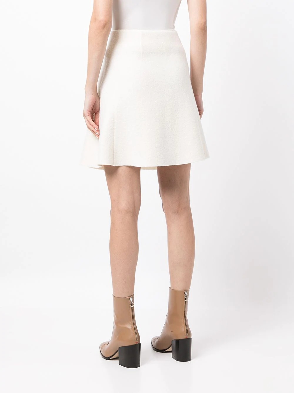 layered a-line mini skirt - 4