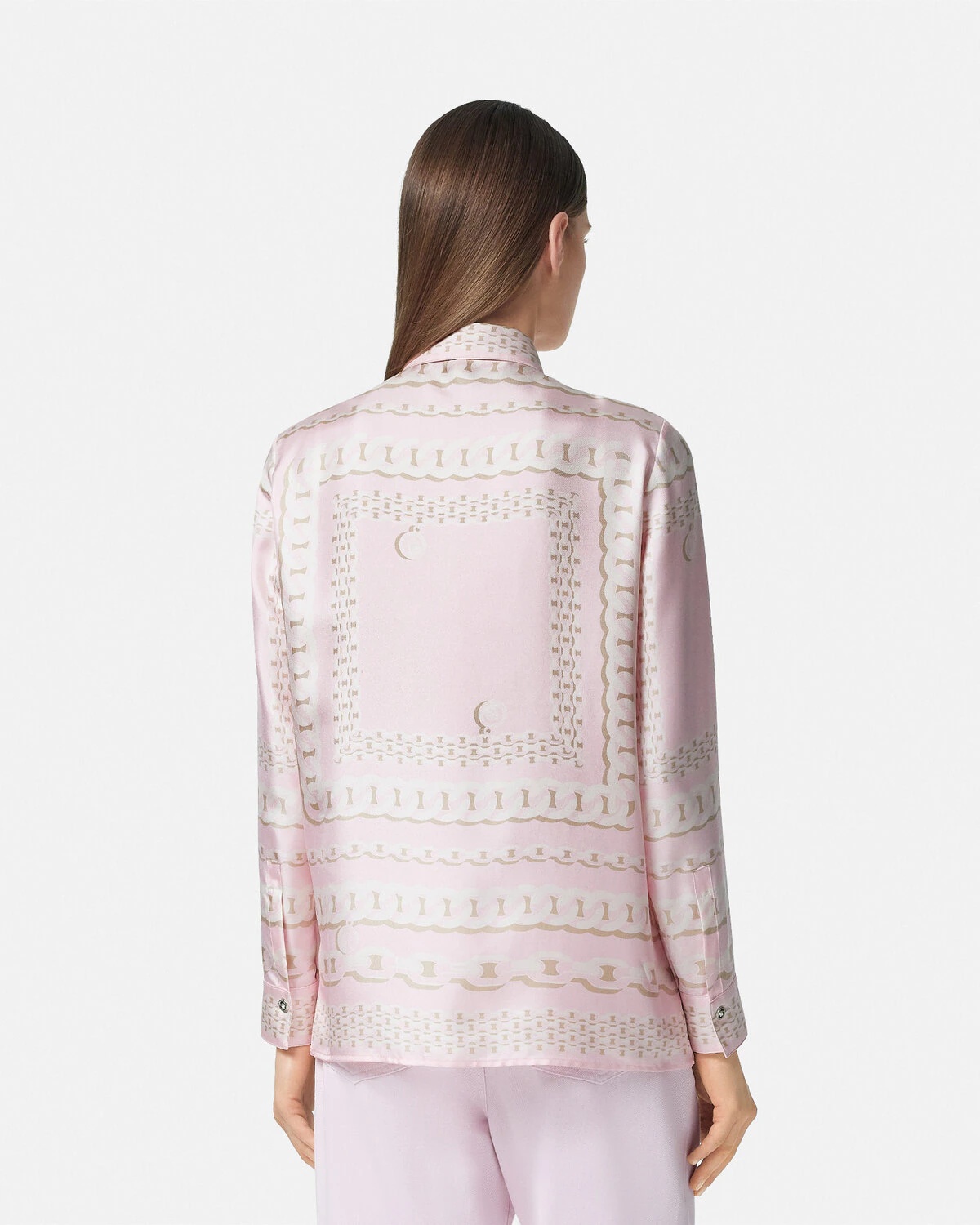 Versace Treasure Silk Shirt - 5
