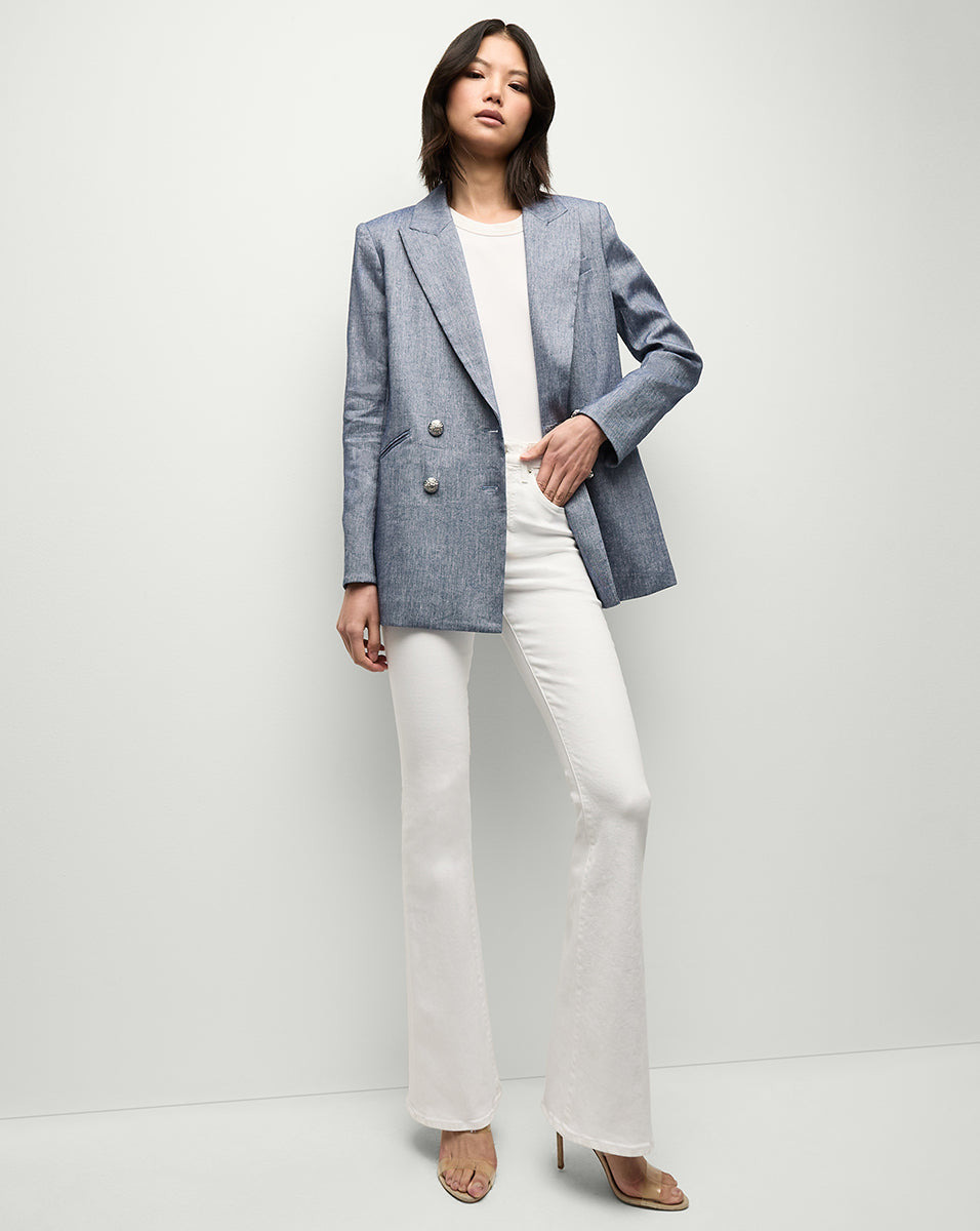 DALE LINEN DICKEY JACKET - 3