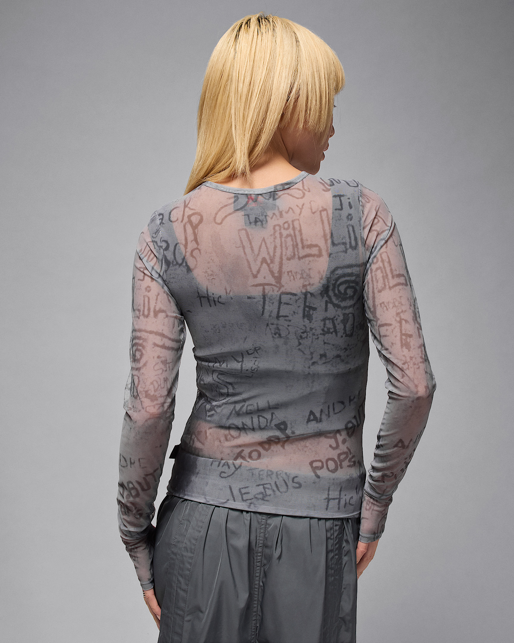 Air Jordan Women's Mesh Long-Sleeve Top - 2