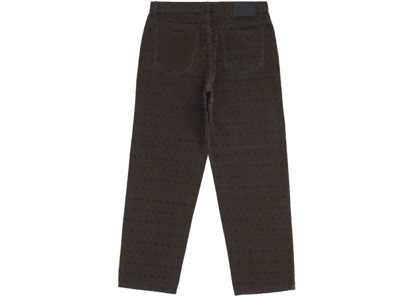 Supreme Flocked Loose Fit Jean Black - 2