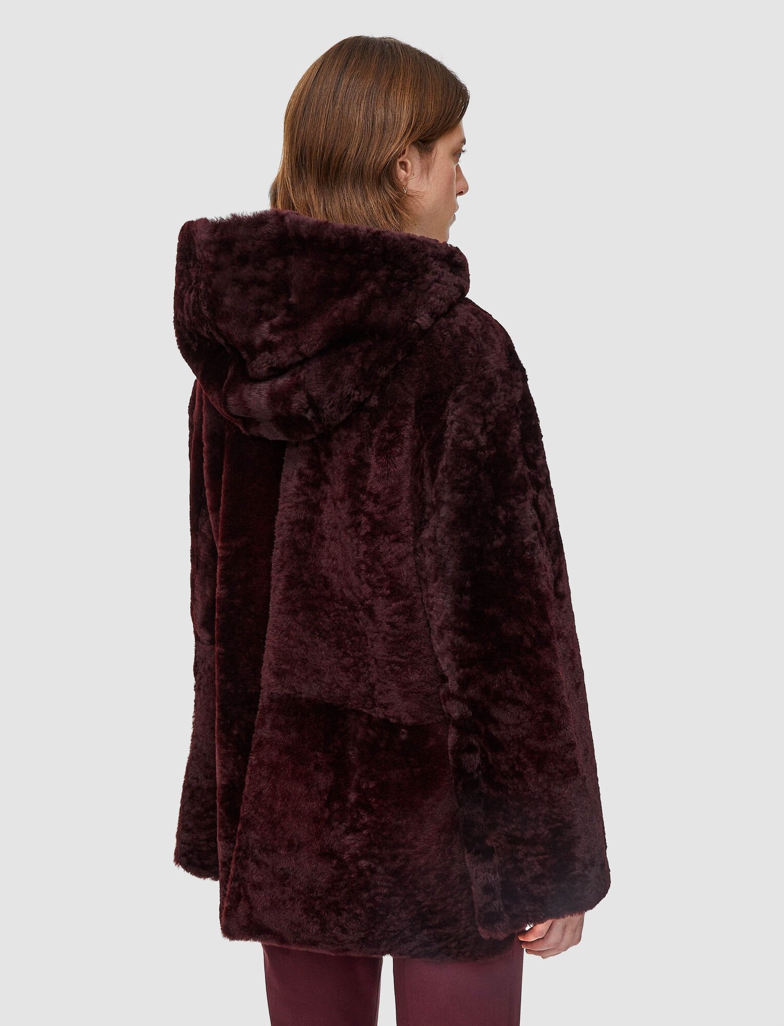 Reversible Shearling Cosser Coat - 3