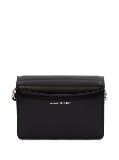 Alexander McQueen mini-four-ring-chain bag outlook