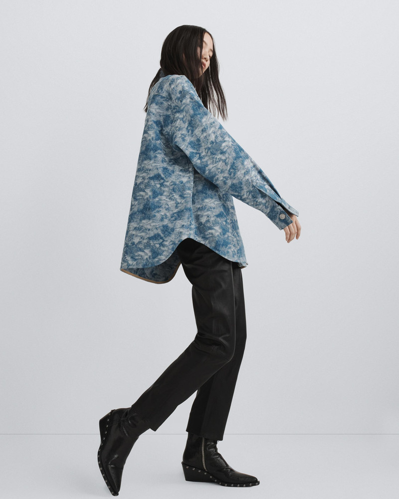 Lory Denim Shirt Jacket
Oversized Fit Jacket 7