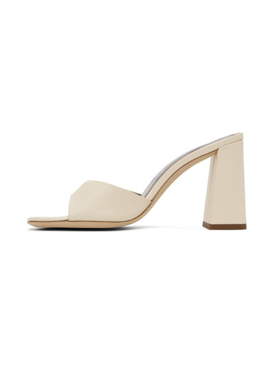 STAUD Off-White Sloane Heeled Sandals outlook