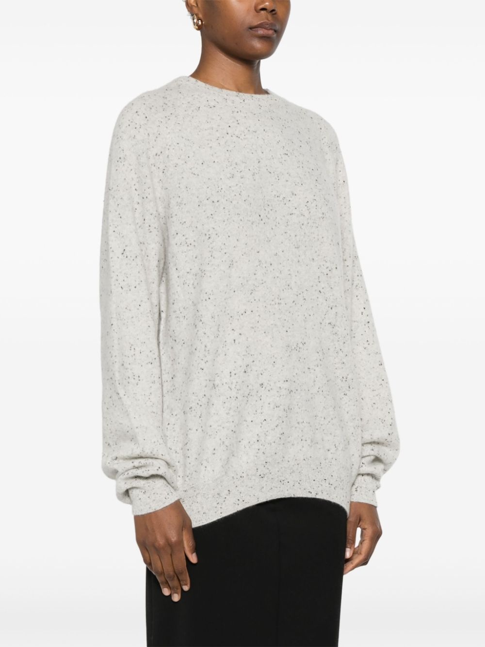 speckle-knit sweater - 3