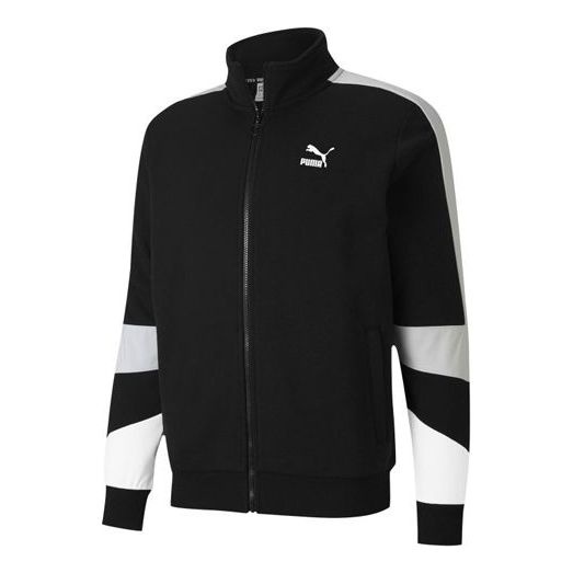 PUMA Unisex Tfs Track Top Ft Stand-up Collar Jacket Black 599347-01 - 1