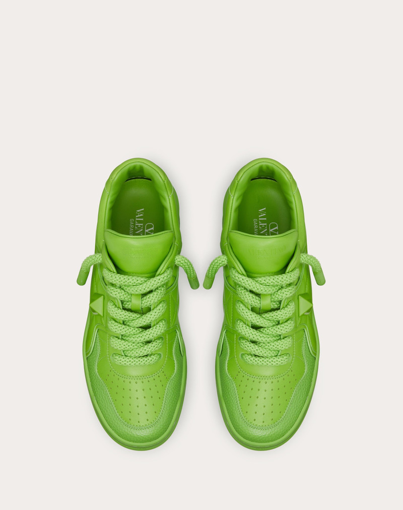 ONE STUD XL NAPPA LEATHER LOW-TOP SNEAKER 4