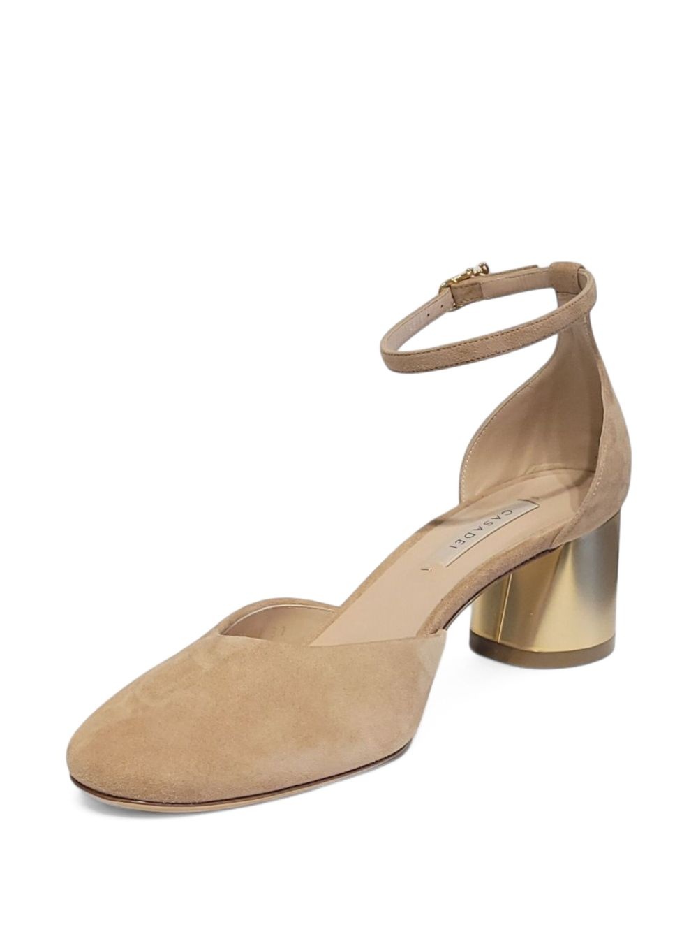 50mm ankle-strap block-heel pumps - 3
