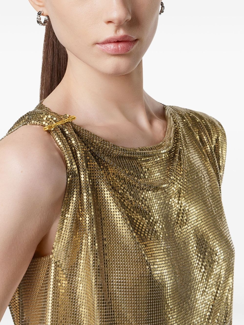 safety pin mesh top - 5