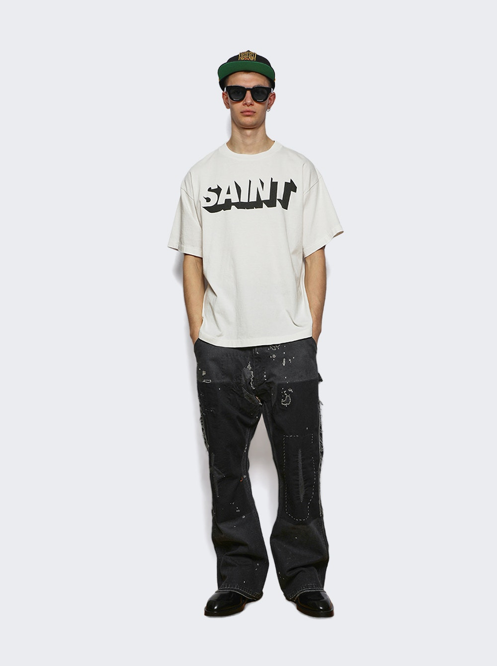 Saint Short Sleeve Tee White - 6