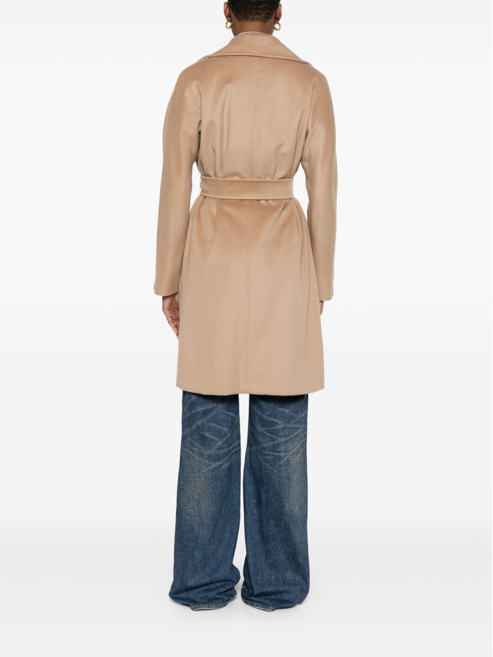 virgin-wool trench coat - 4