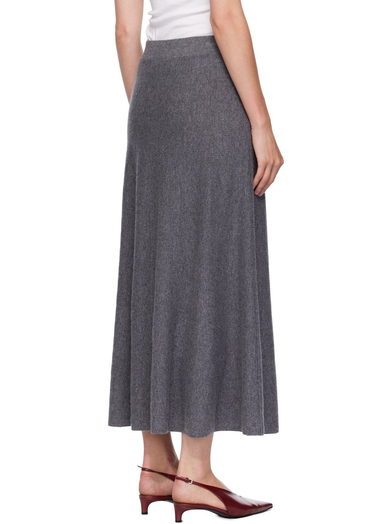 Gray Torie Midi Skirt 3