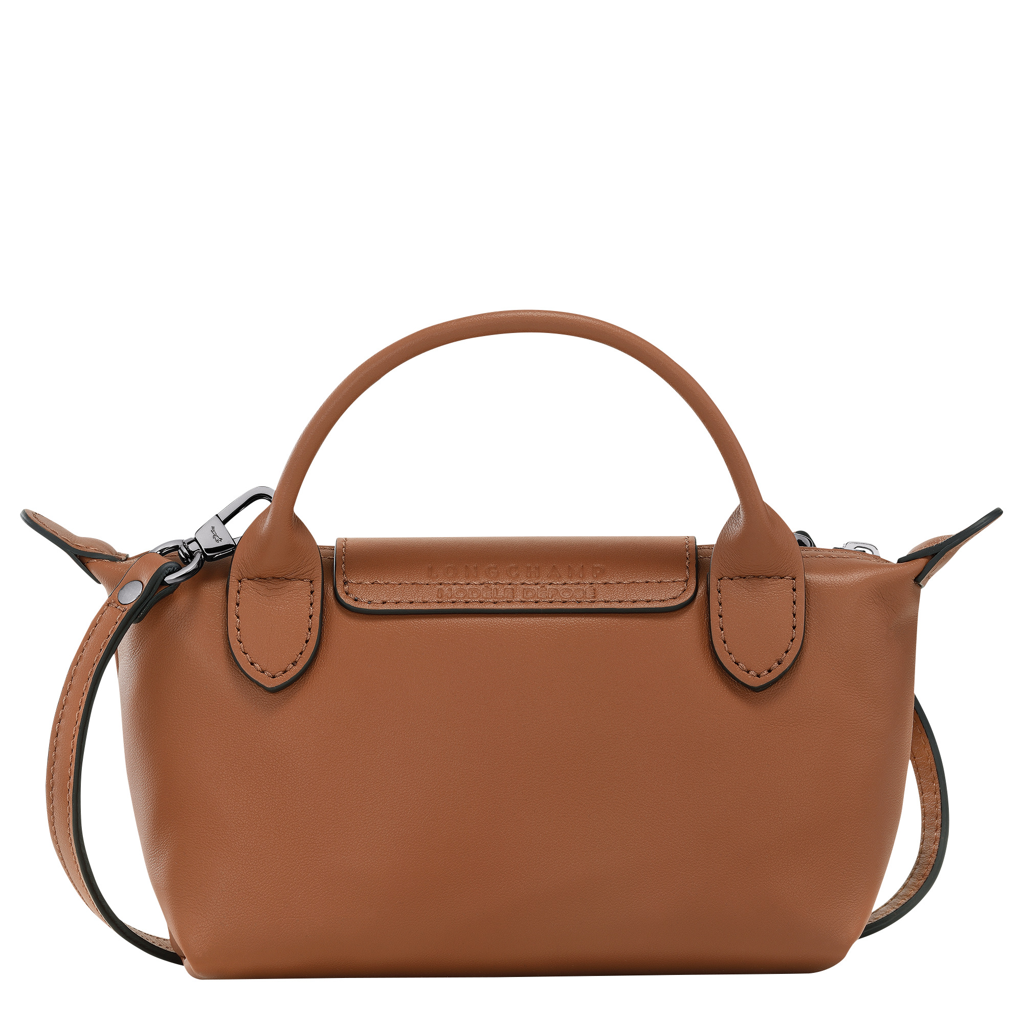 Le Pliage Xtra XS Pouch Cognac - Leather - 4