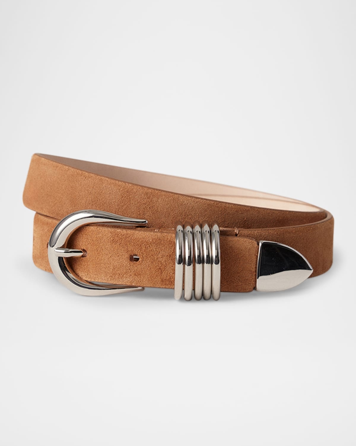 Hollyhock Suede Belt - 1
