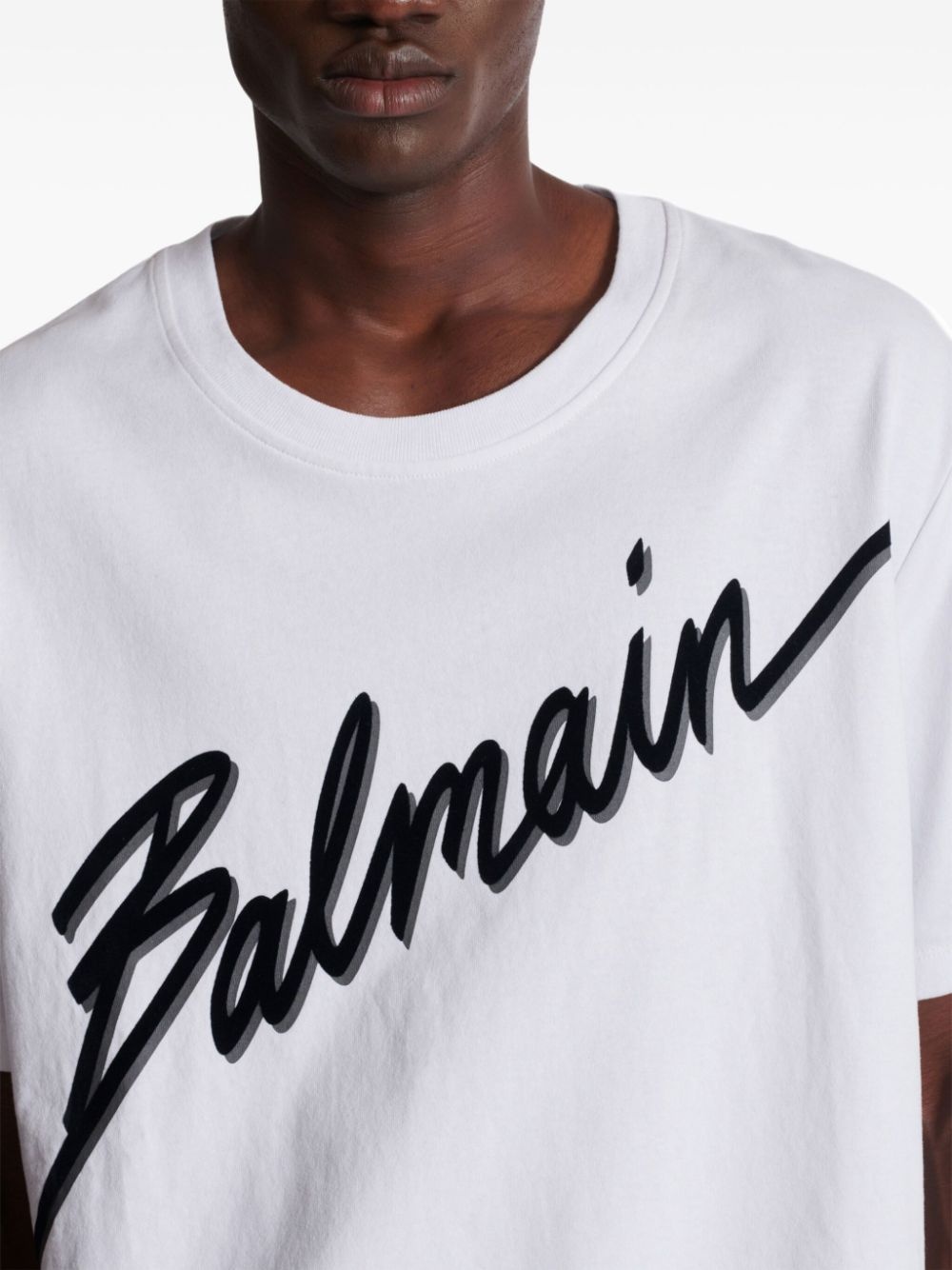 logo-print t-shirt - 7