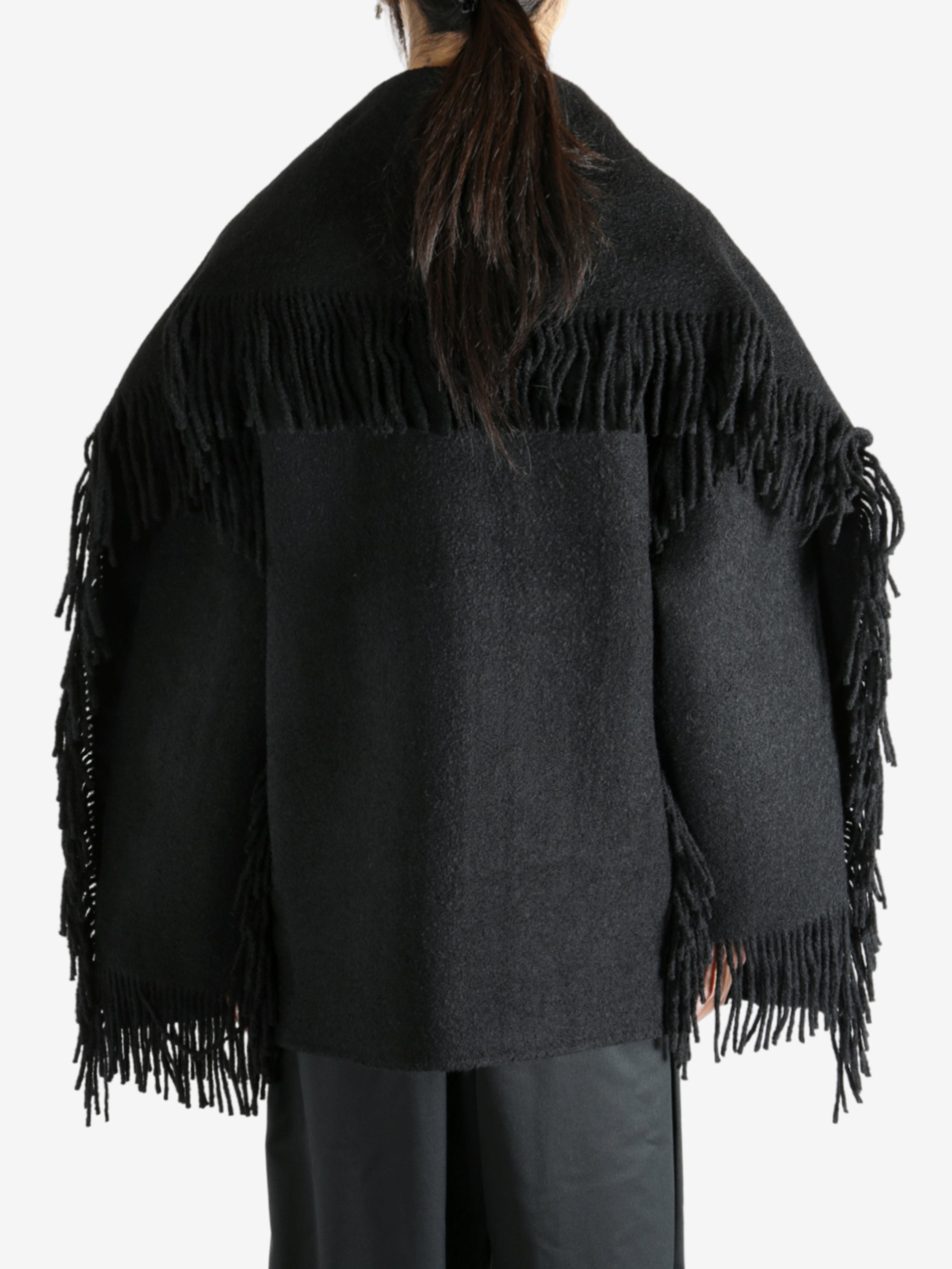 TOTEME - Women Fringed Scarf Jacket - 3