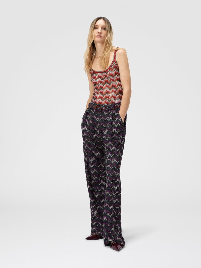 Missoni Tailored Pants in Lace with Belt outlook