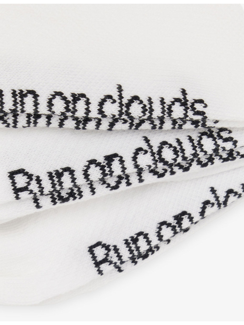 On Logo Ribbed Pack of Three Stretch-Cotton Blend Socks outlook