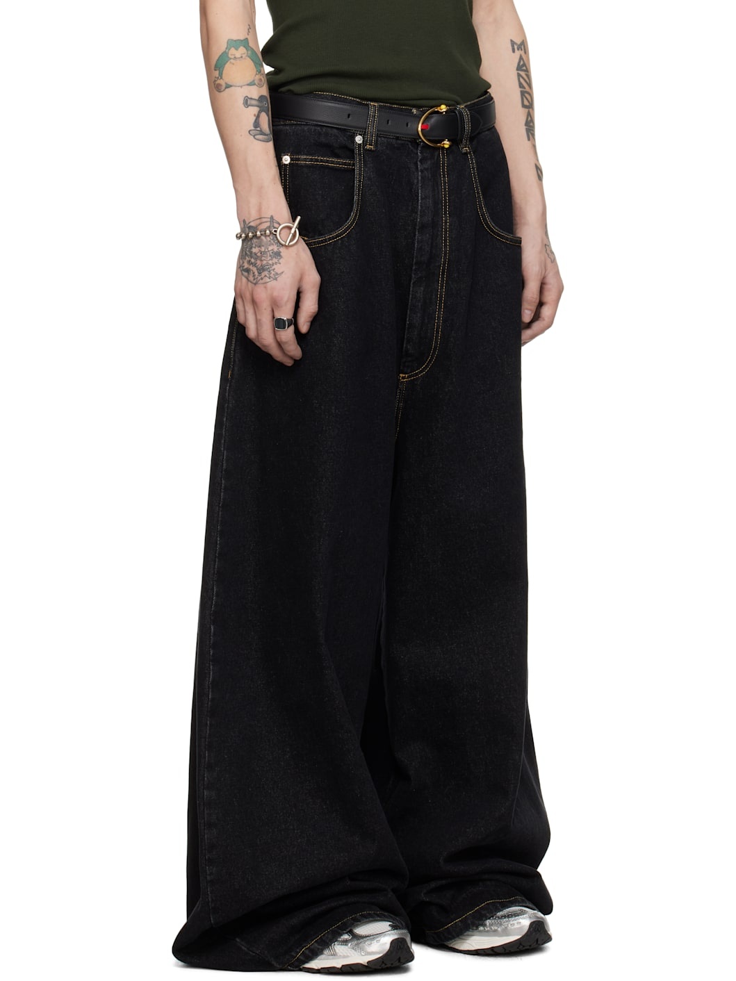 Black Double XL Jeans - 2