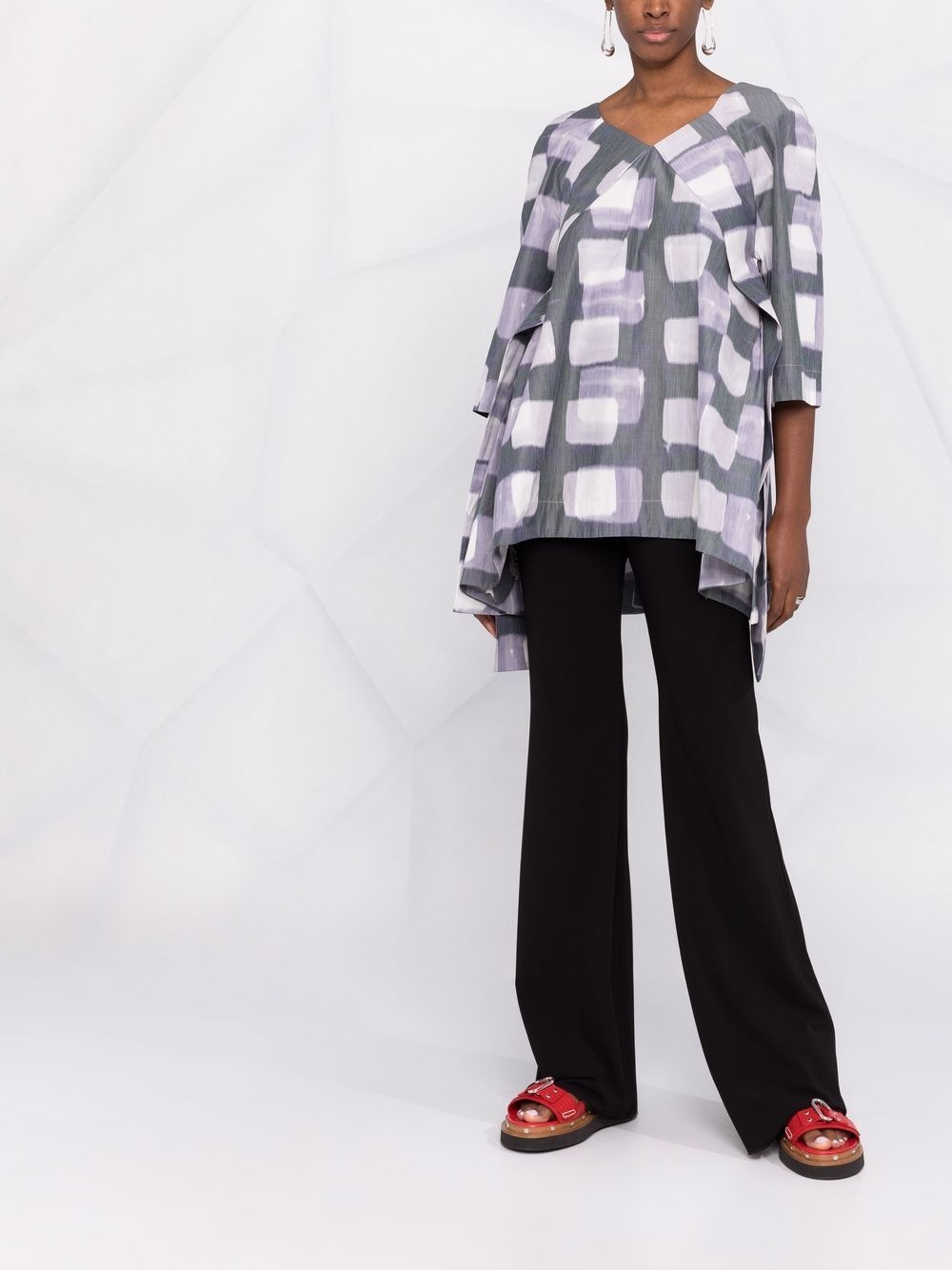 Flux printed blouse - 6