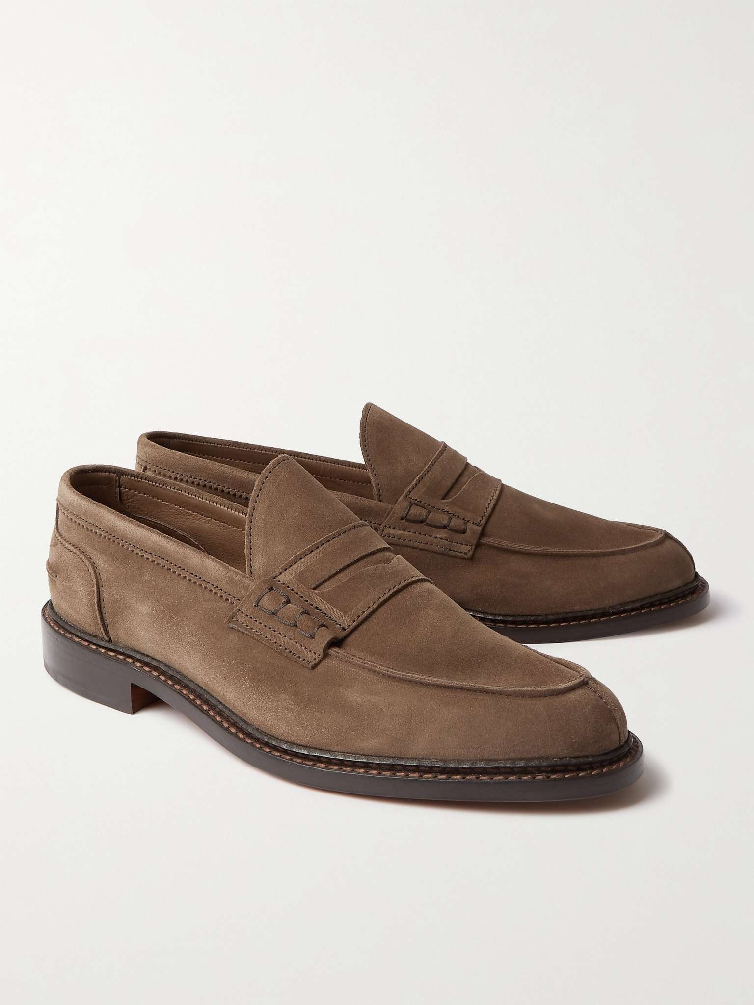 Adam Suede Penny Loafers - 4