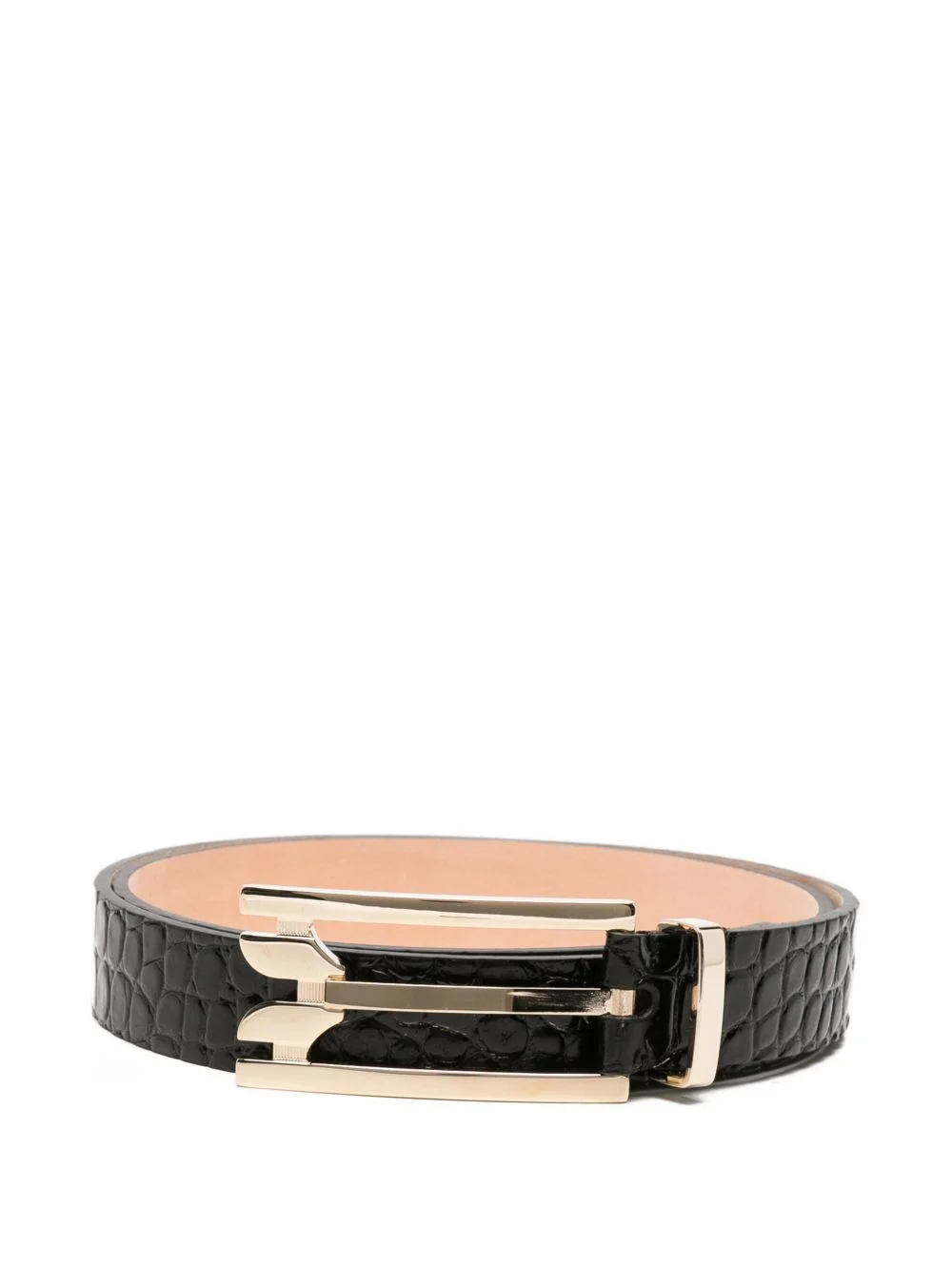 Dorian croc-embossed belt - 1