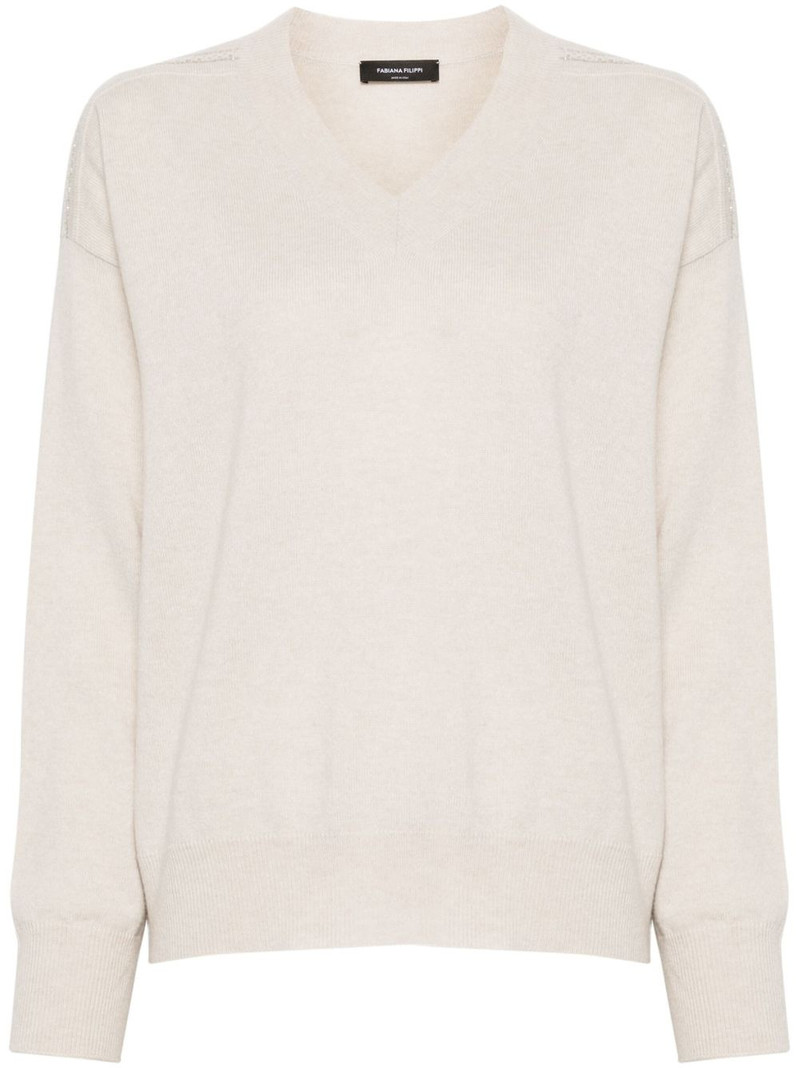 ball-chain detailed sweater 1
