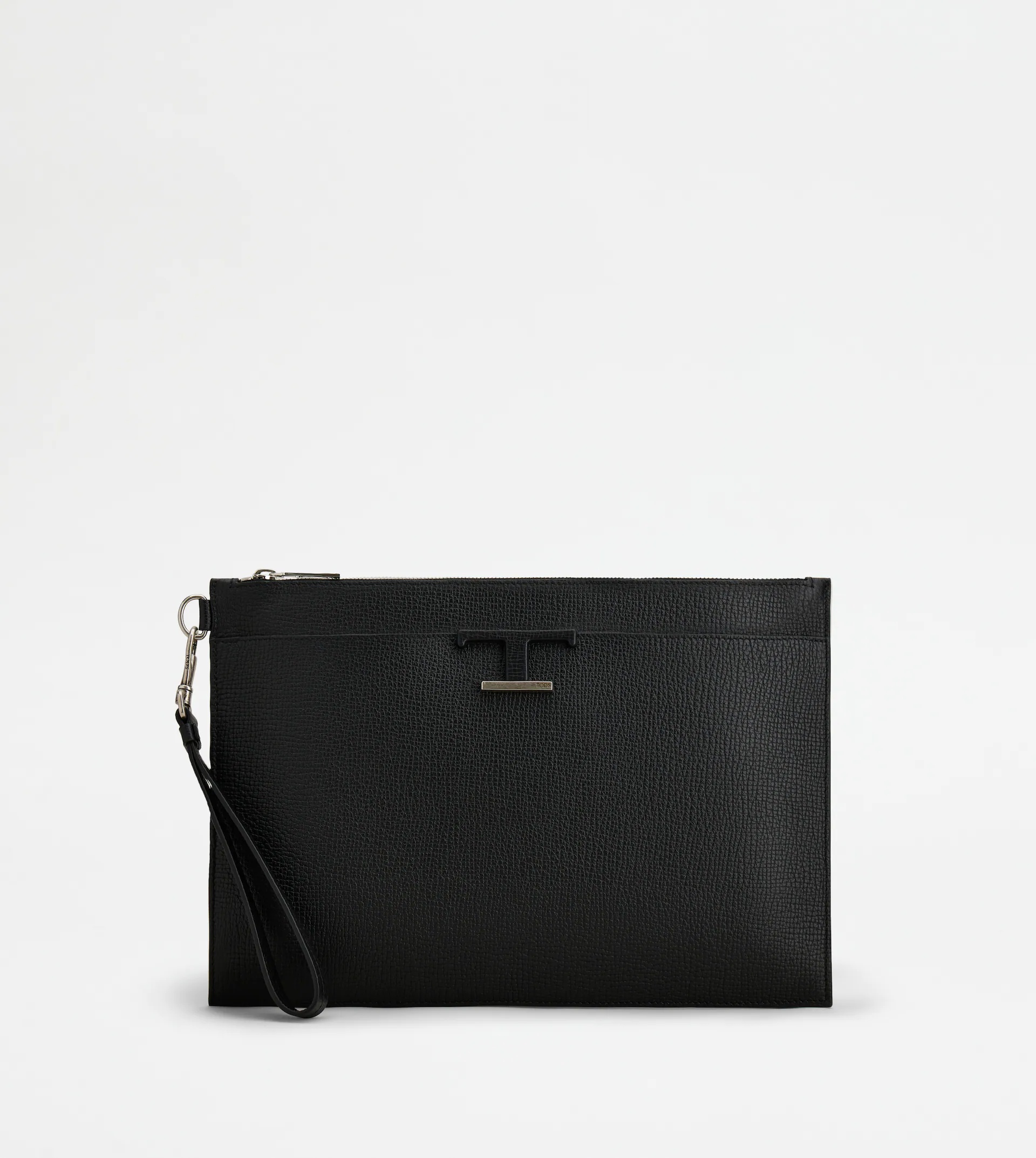 TIMELESS ENVELOPE IN LEATHER MINI - BLACK - 1