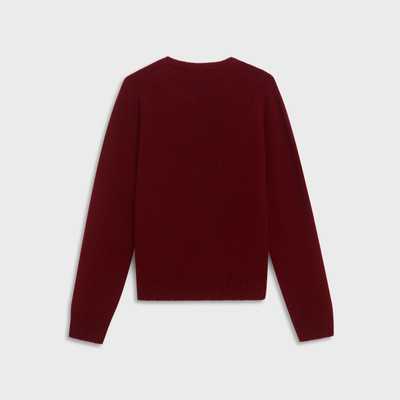 CELINE CREW NECK SWEATER IN SEAMLESS CASHMERE outlook