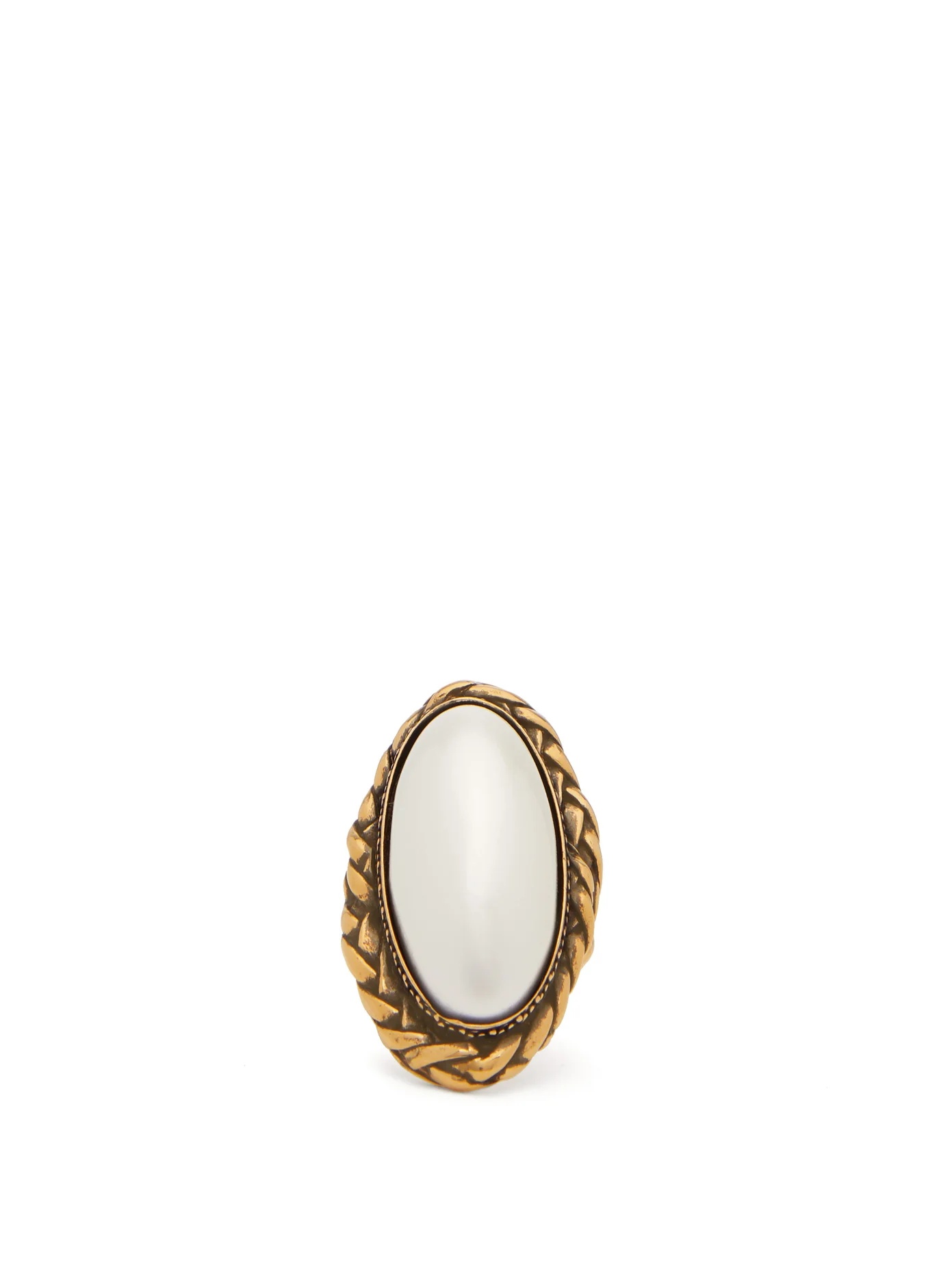 Faux-pearl ring - 1