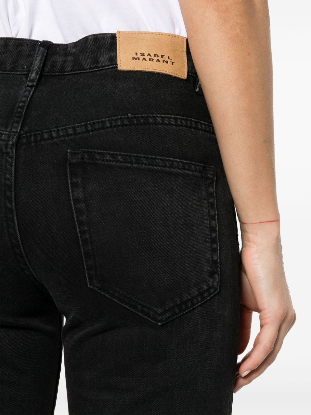Belvira high-rise bootcut jeans - 5