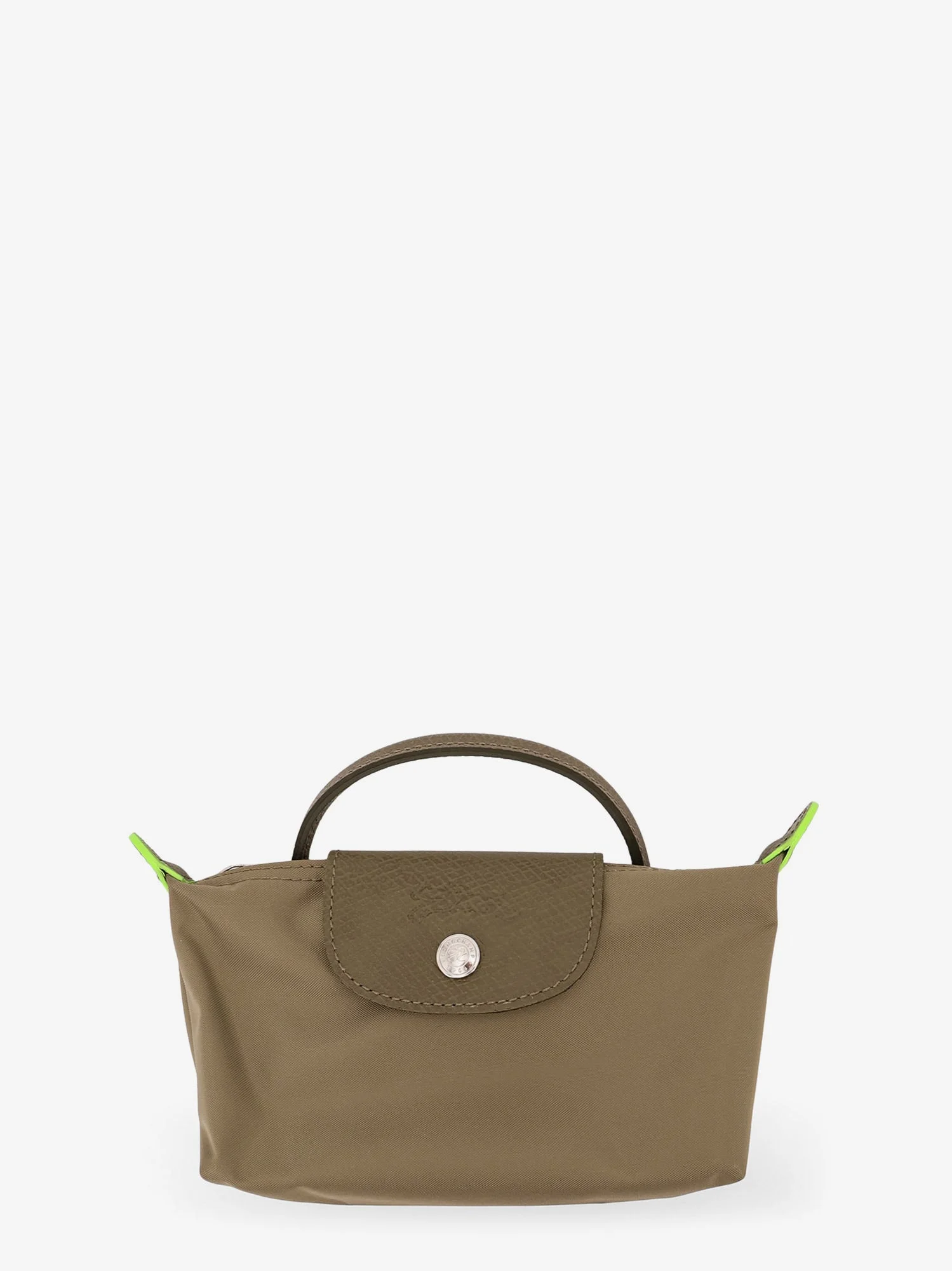 Longchamp Paris Le Pliage Nylon Handbag With Leather Inserts - 1