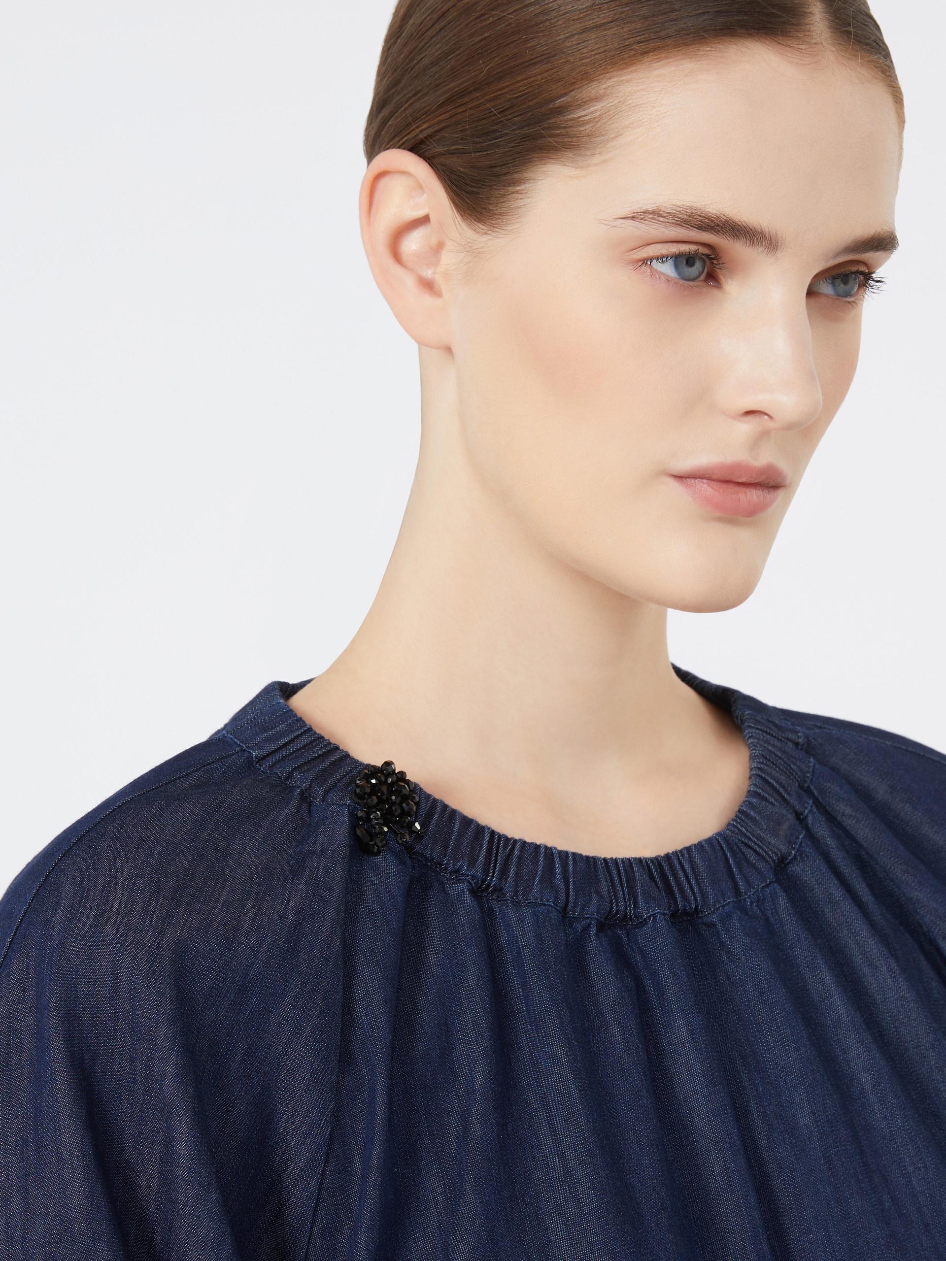 TALIA Lightweight denim blouse - 5