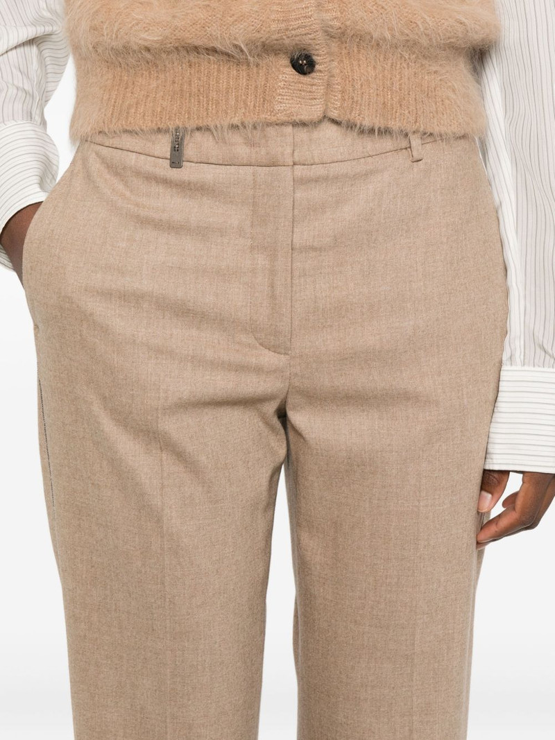 cuffed cropped trousers 5