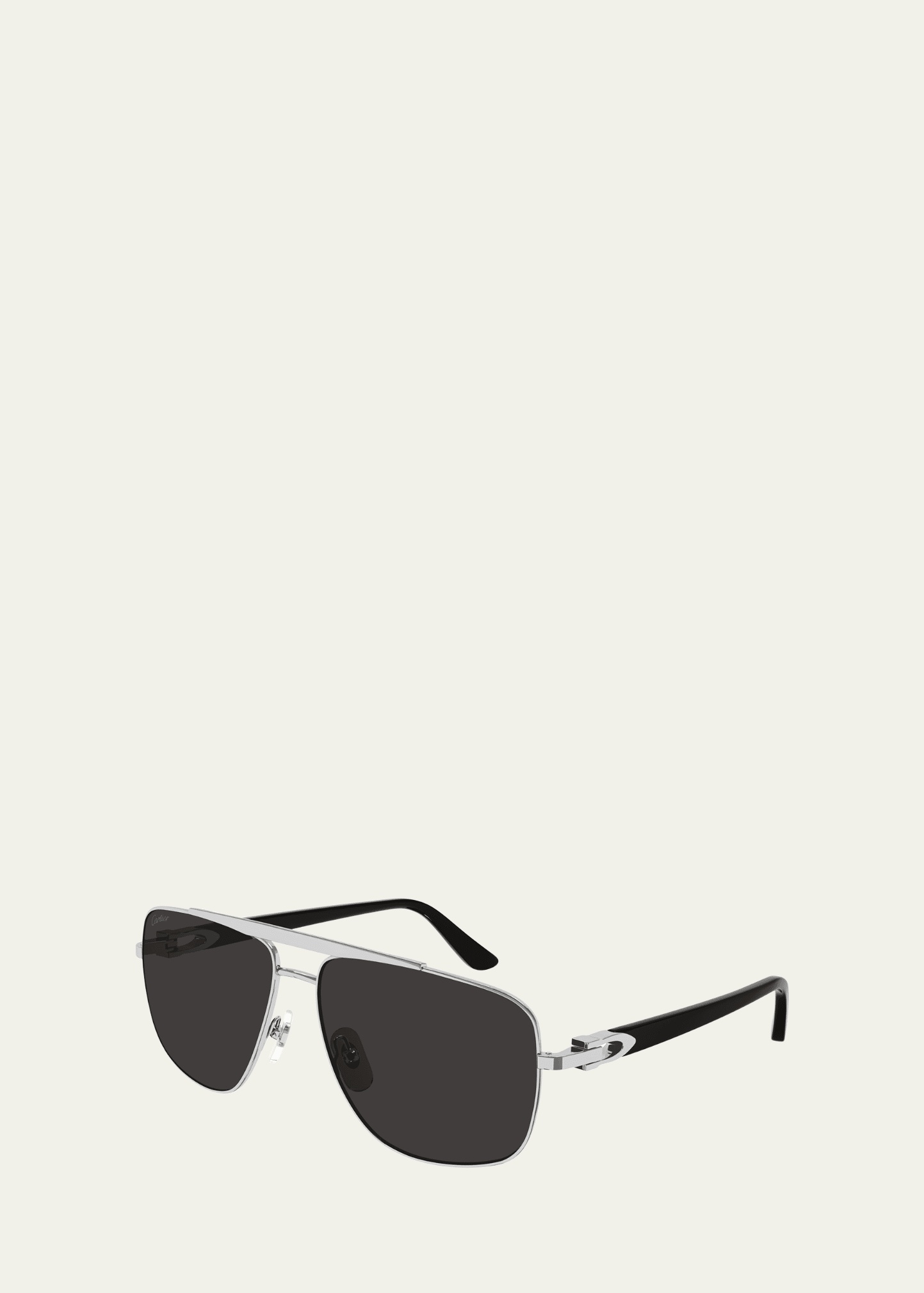 Men's C-Logo Aviator Sunglasses - 2